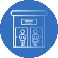 Public toilet Vector Icon Design