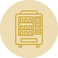 Vending machine Vector Icon Design