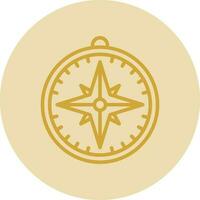 Compass Vector Icon Design