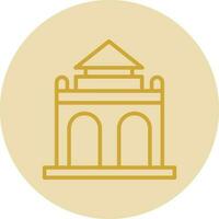 Parc du cinquantenaire Vector Icon Design