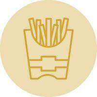 Frites Vector Icon Design