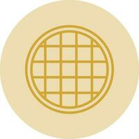 Waffle Vector Icon Design