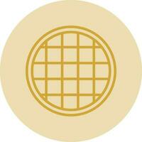 Waffle Vector Icon Design