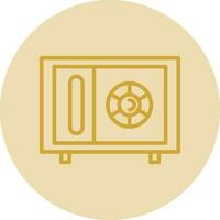 Safebox Vector Icon Design