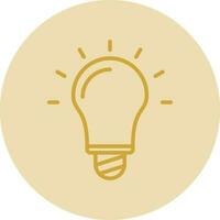 Light bulb Vector Icon Design