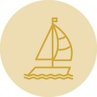 Boat Vector Icon Design