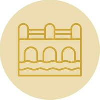 Canal Vector Icon Design