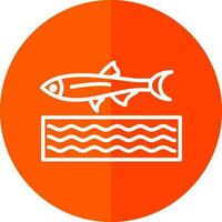 Herring Vector Icon Design