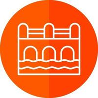 Canal Vector Icon Design