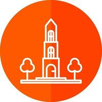 Dom tower Vector Icon Design