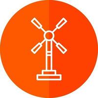 Windmill Vector Icon Design