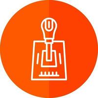 Gearshift Vector Icon Design