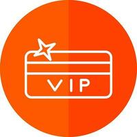 Vip card Vector Icon Design