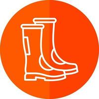 Boots Vector Icon Design