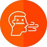 Bad breath Vector Icon Design