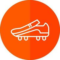 Soccer boots Vector Icon Design