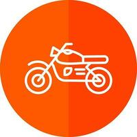 diseño de icono de vector de moto