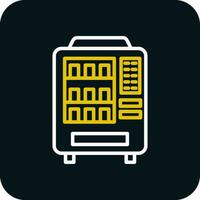 Vending machine Vector Icon Design