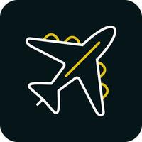 Airplane Vector Icon Design