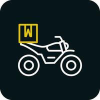 Motocross Vector Icon Design