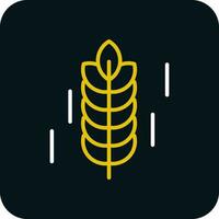 Wheat Vector Icon Design