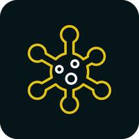 Bacteria Vector Icon Design