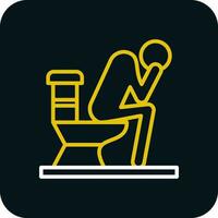 Diarrhea Vector Icon Design