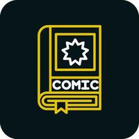 Comic book Vector Icon Design