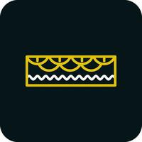 Lace Vector Icon Design