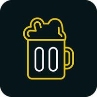 Beer mug Vector Icon Design