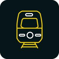 diseño de icono de vector de metro