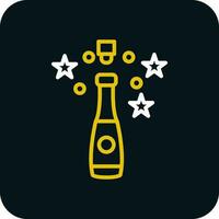 Champagne Vector Icon Design