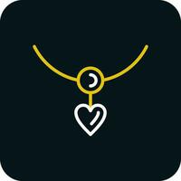 Necklace Vector Icon Design