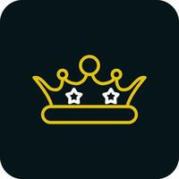 Crown Vector Icon Design