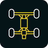 Chassis Vector Icon Design