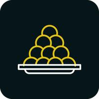 Oliebollen Vector Icon Design