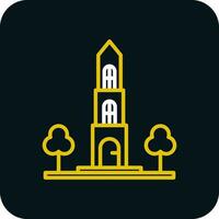 Dom tower Vector Icon Design