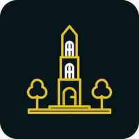 Dom tower Vector Icon Design