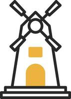 Windmill Vector Icon Design