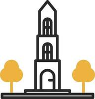 Dom tower Vector Icon Design