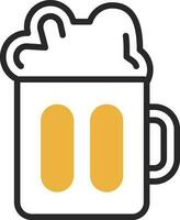 Beer mug Vector Icon Design