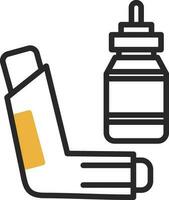 Bronchodilator Vector Icon Design