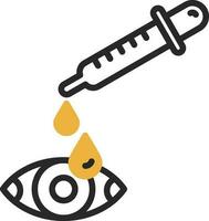 Eye drop Vector Icon Design