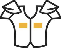 Shoulder pads Vector Icon Design