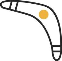 diseño de icono de vector de boomerang