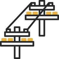 Electric tower Vector Icon Design