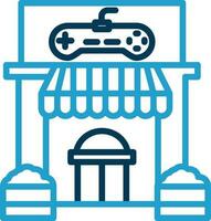 Game store Vector Icon Design