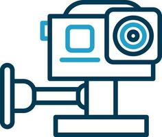 Action camera Vector Icon Design