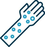 Dermatitis Vector Icon Design