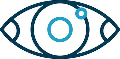 Red eyes Vector Icon Design